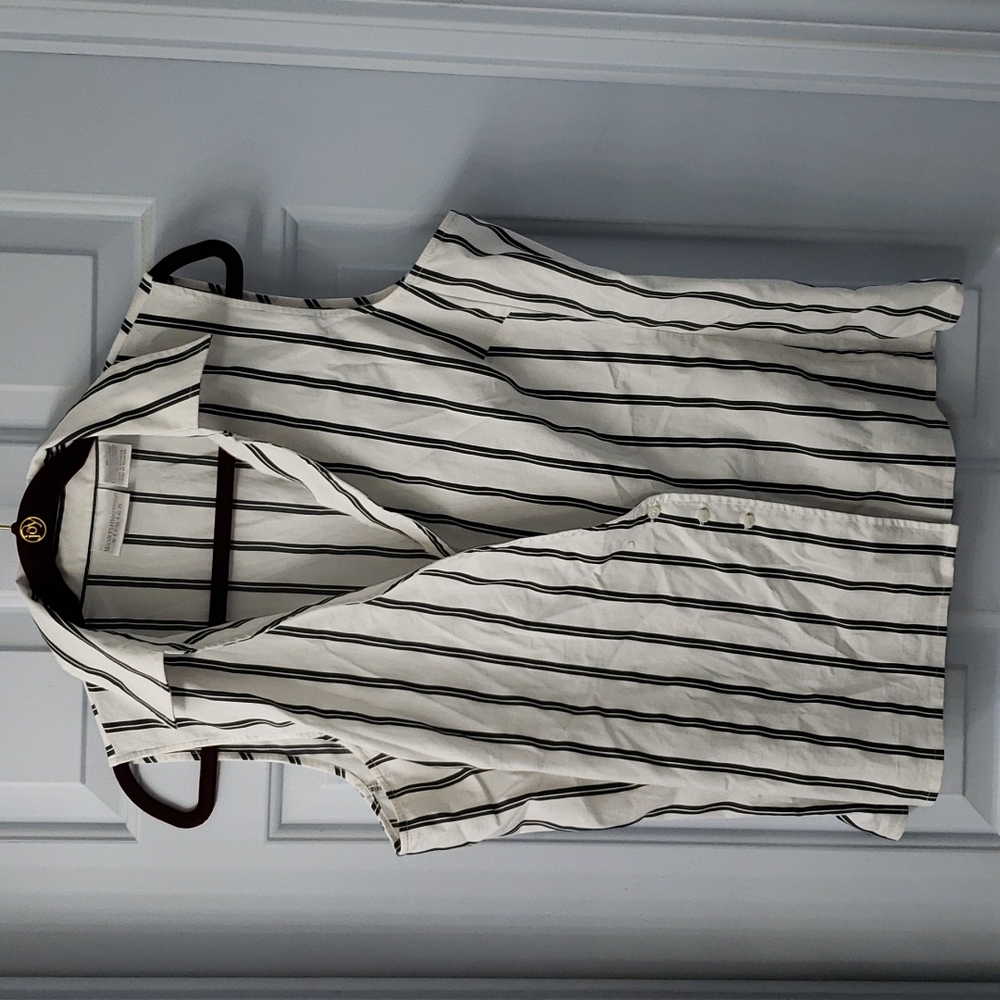Worthington wrap blouse